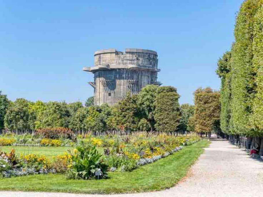 Smart Apt Mit Balkon Am Augarten Park Naehe Zentrum فيينا المظهر الخارجي الصورة